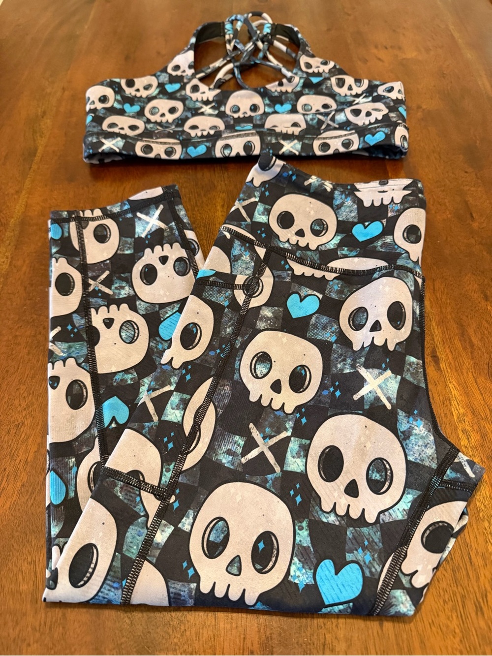 Constantly Varied Gear Emo Skulls Capri Set